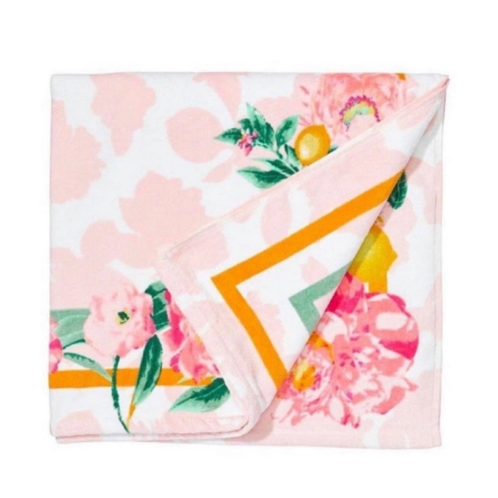 Victoria's Secret Bombshell Sundrenched Cotton Canvas Tote and beach tow… - Picture 12 of 14
